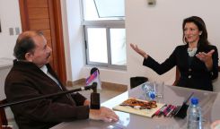 Presidente Daniel se reunió con vicepresidenta de la Cámara de Comercio de Estados Unidos