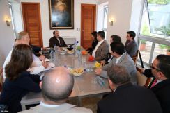 Presidente Daniel se reunió con vicepresidenta de la Cámara de Comercio de Estados Unidos