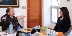Presidente Daniel se reunió con vicepresidenta de la Cámara de Comercio de Estados Unidos