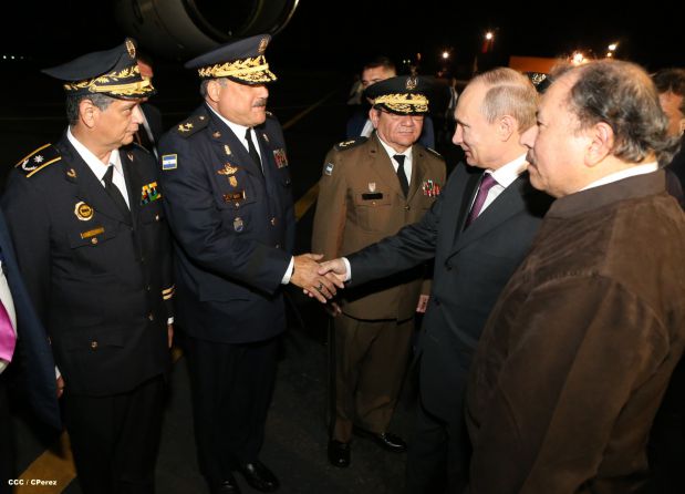 Presidente Putin realiza histórica visita a Nicaragua