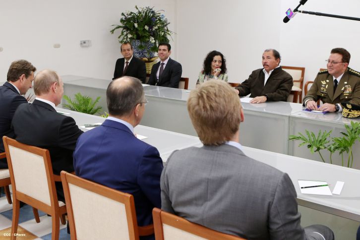 Presidente Putin realiza histórica visita a Nicaragua