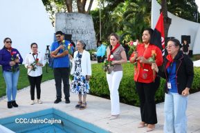 Conmemoración al Comandante Carlos Fonseca reúne a Juventud Sandinista y servidores públicos