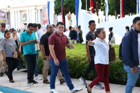 Conmemoración al Comandante Carlos Fonseca reúne a Juventud Sandinista y servidores públicos