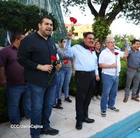 Conmemoración al Comandante Carlos Fonseca reúne a Juventud Sandinista y servidores públicos