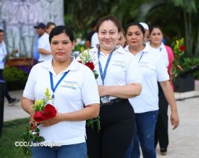 Conmemoración al Comandante Carlos Fonseca reúne a Juventud Sandinista y servidores públicos