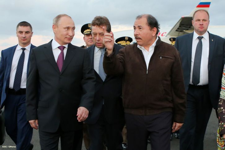 Presidente Putin realiza histórica visita a Nicaragua