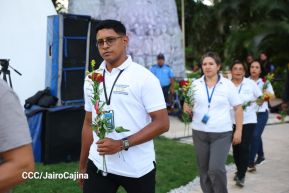 Conmemoración al Comandante Carlos Fonseca reúne a Juventud Sandinista y servidores públicos