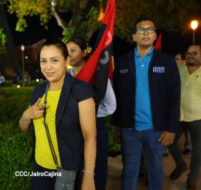 Conmemoración al Comandante Carlos Fonseca reúne a Juventud Sandinista y servidores públicos