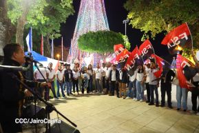Conmemoración al Comandante Carlos Fonseca reúne a Juventud Sandinista y servidores públicos