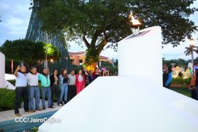 Conmemoración al Comandante Carlos Fonseca reúne a Juventud Sandinista y servidores públicos