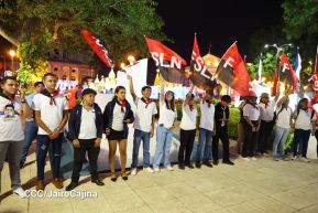 Conmemoración al Comandante Carlos Fonseca reúne a Juventud Sandinista y servidores públicos