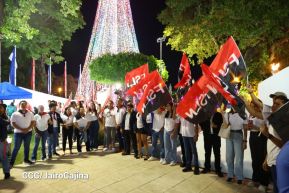 Conmemoración al Comandante Carlos Fonseca reúne a Juventud Sandinista y servidores públicos