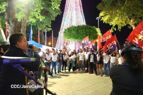 Conmemoración al Comandante Carlos Fonseca reúne a Juventud Sandinista y servidores públicos