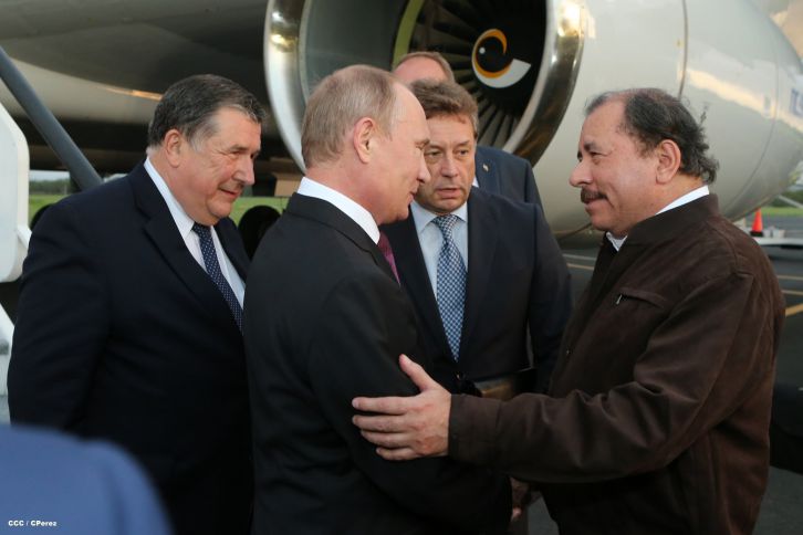 Presidente Putin realiza histórica visita a Nicaragua