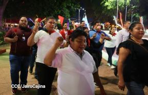 Conmemoración al Comandante Carlos Fonseca reúne a Juventud Sandinista y servidores públicos