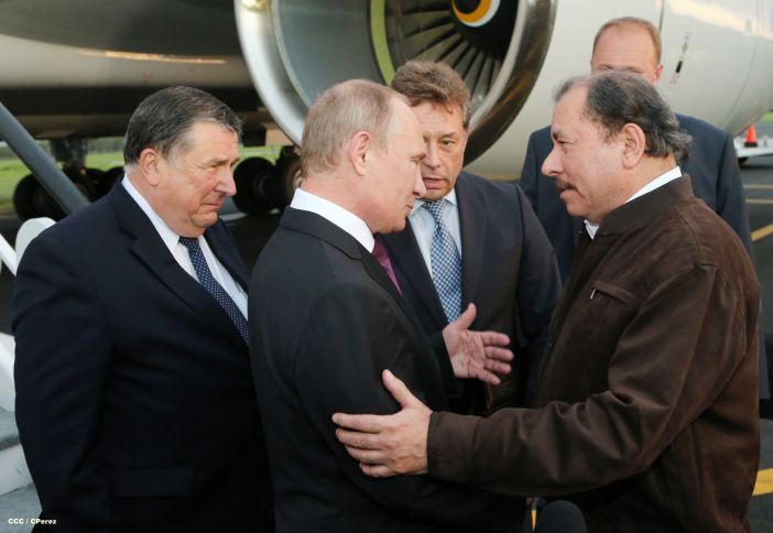 Presidente Putin realiza histórica visita a Nicaragua