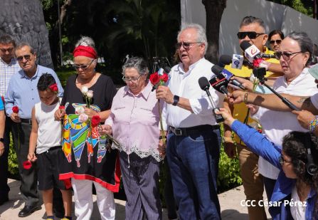 Conmemoración al Comandante Carlos Fonseca reúne a Juventud Sandinista y servidores públicos