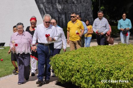 Conmemoración al Comandante Carlos Fonseca reúne a Juventud Sandinista y servidores públicos