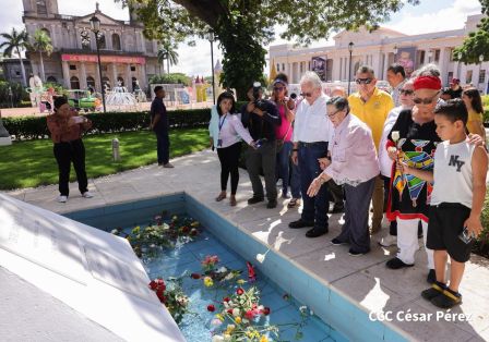 Conmemoración al Comandante Carlos Fonseca reúne a Juventud Sandinista y servidores públicos