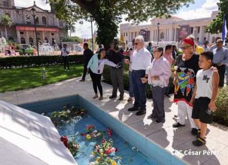 Conmemoración al Comandante Carlos Fonseca reúne a Juventud Sandinista y servidores públicos