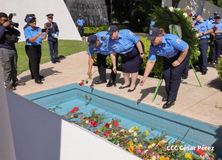 Conmemoración al Comandante Carlos Fonseca reúne a Juventud Sandinista y servidores públicos