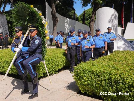 Conmemoración al Comandante Carlos Fonseca reúne a Juventud Sandinista y servidores públicos
