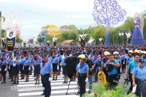 Acto oficial del 46 aniversario de fundación del Ministerio del Interior de la República de Nicaragua