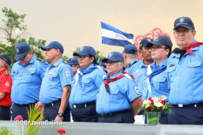 Acto oficial del 46 aniversario de fundación del Ministerio del Interior de la República de Nicaragua