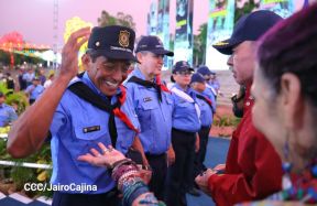 Acto oficial del 46 aniversario de fundación del Ministerio del Interior de la República de Nicaragua