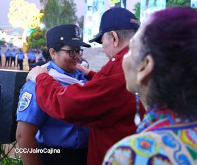 Acto oficial del 46 aniversario de fundación del Ministerio del Interior de la República de Nicaragua