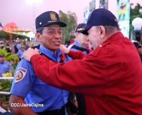 Acto oficial del 46 aniversario de fundación del Ministerio del Interior de la República de Nicaragua