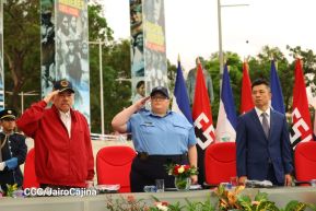 Acto oficial del 46 aniversario de fundación del Ministerio del Interior de la República de Nicaragua