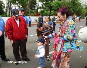 Acto oficial del 46 aniversario de fundación del Ministerio del Interior de la República de Nicaragua