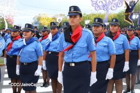 Acto oficial del 46 aniversario de fundación del Ministerio del Interior de la República de Nicaragua