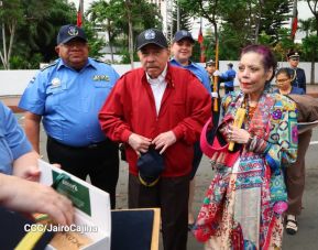 Acto oficial del 46 aniversario de fundación del Ministerio del Interior de la República de Nicaragua