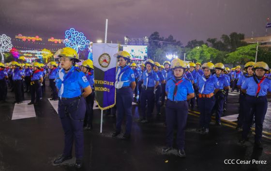 Acto oficial del 46 aniversario de fundación del Ministerio del Interior de la República de Nicaragua