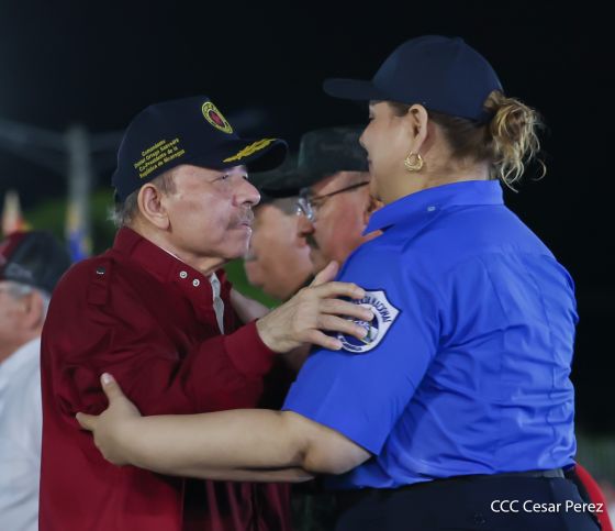 Acto oficial del 46 aniversario de fundación del Ministerio del Interior de la República de Nicaragua
