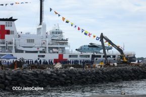 Nicaragua celebra acto oficial de recibimiento del Buque Hospital Arca de la Ruta de la Seda