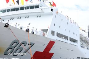 Nicaragua celebra acto oficial de recibimiento del Buque Hospital Arca de la Ruta de la Seda