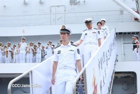 Nicaragua celebra acto oficial de recibimiento del Buque Hospital Arca de la Ruta de la Seda