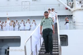 Nicaragua celebra acto oficial de recibimiento del Buque Hospital Arca de la Ruta de la Seda