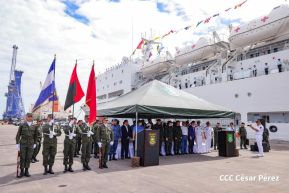 Nicaragua celebra acto oficial de recibimiento del Buque Hospital Arca de la Ruta de la Seda