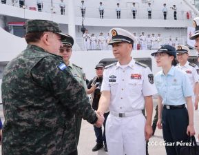 Nicaragua celebra acto oficial de recibimiento del Buque Hospital Arca de la Ruta de la Seda