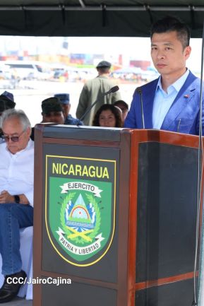 Nicaragua celebra acto oficial de recibimiento del Buque Hospital Arca de la Ruta de la Seda