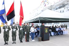 Nicaragua celebra acto oficial de recibimiento del Buque Hospital Arca de la Ruta de la Seda