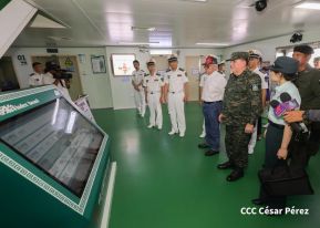Nicaragua celebra acto oficial de recibimiento del Buque Hospital Arca de la Ruta de la Seda