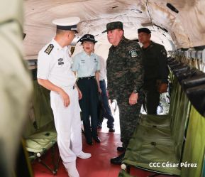 Nicaragua celebra acto oficial de recibimiento del Buque Hospital Arca de la Ruta de la Seda
