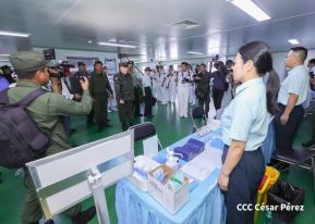 Nicaragua celebra acto oficial de recibimiento del Buque Hospital Arca de la Ruta de la Seda