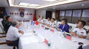 Nicaragua celebra acto oficial de recibimiento del Buque Hospital Arca de la Ruta de la Seda