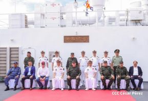 Nicaragua celebra acto oficial de recibimiento del Buque Hospital Arca de la Ruta de la Seda